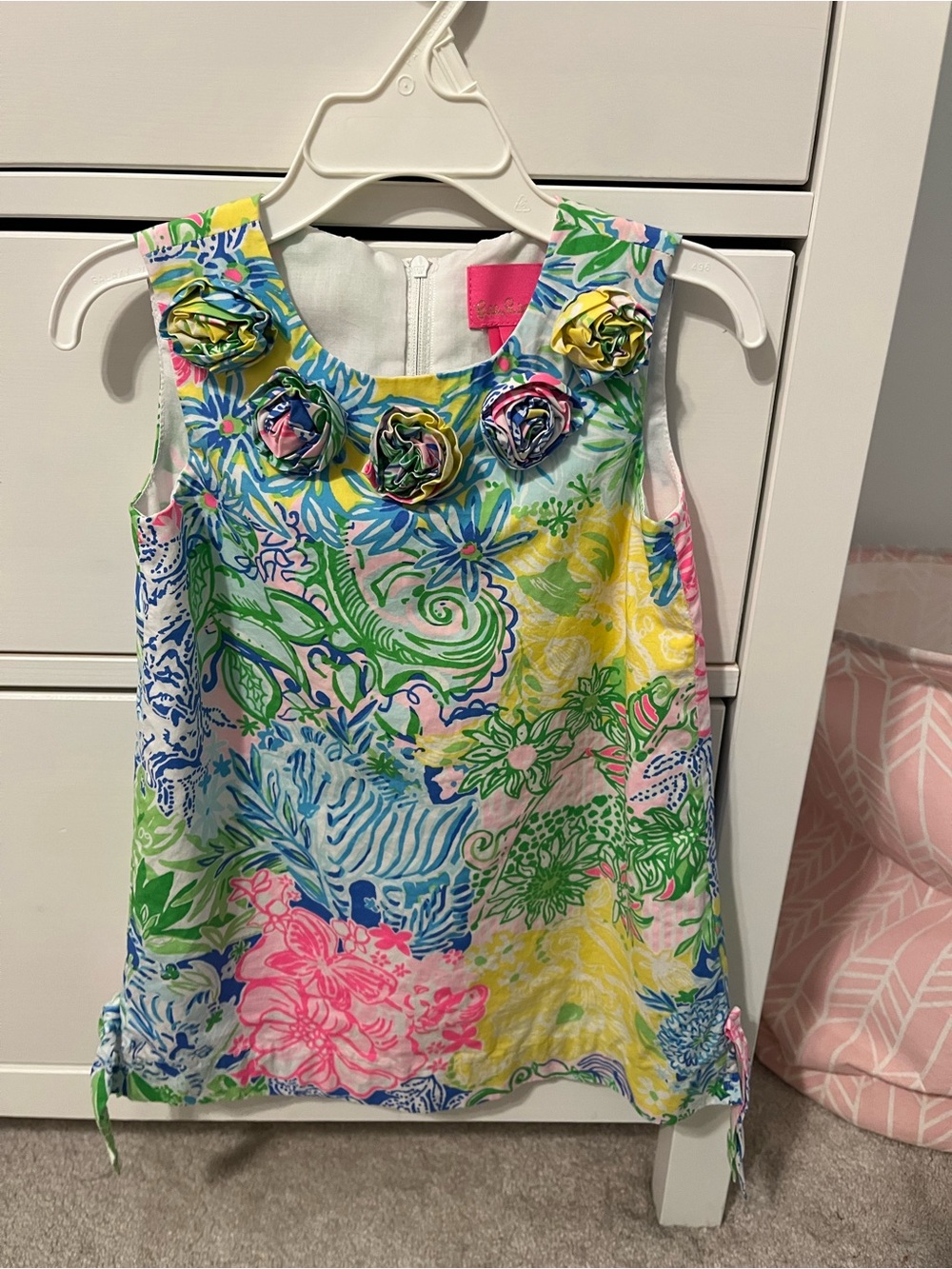 Lilly Pulitzer Multicolor Floral Paisley Sleeveless shift dress